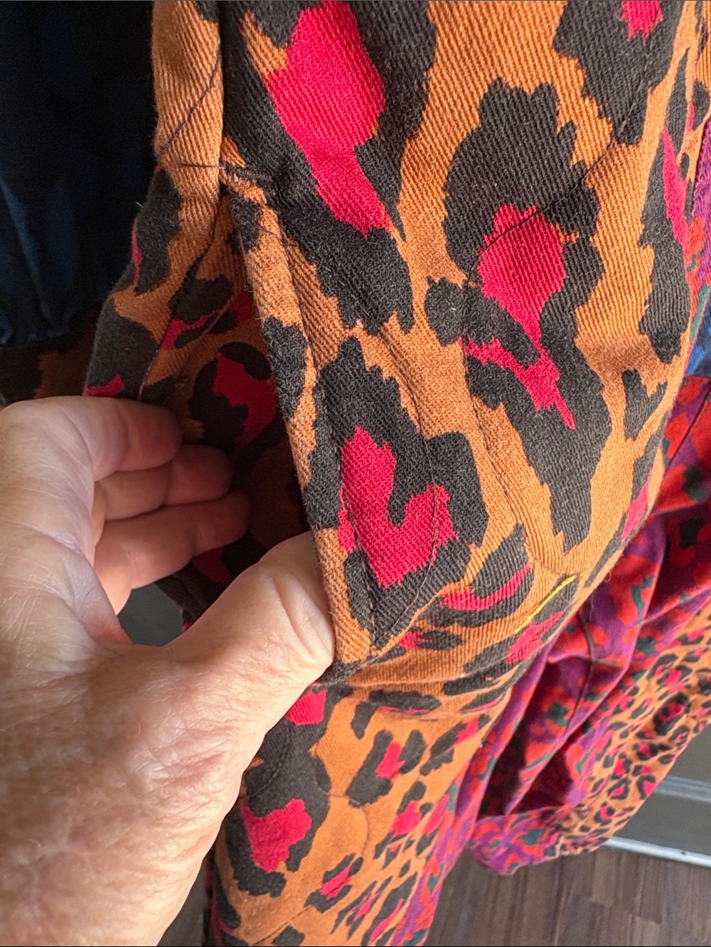 Farm Rio Leopard Print Jumpsuit multi print - Picture 8 of 9